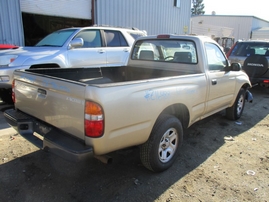 2001 TOYOTA TACOMA GOLD STD CAB 2.4L AT 2WD Z16488
